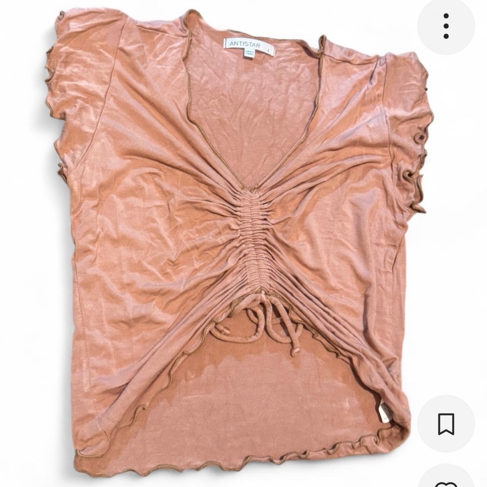 Antistar Blush Pink Crop Top